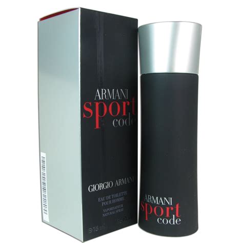 armani black code sport.